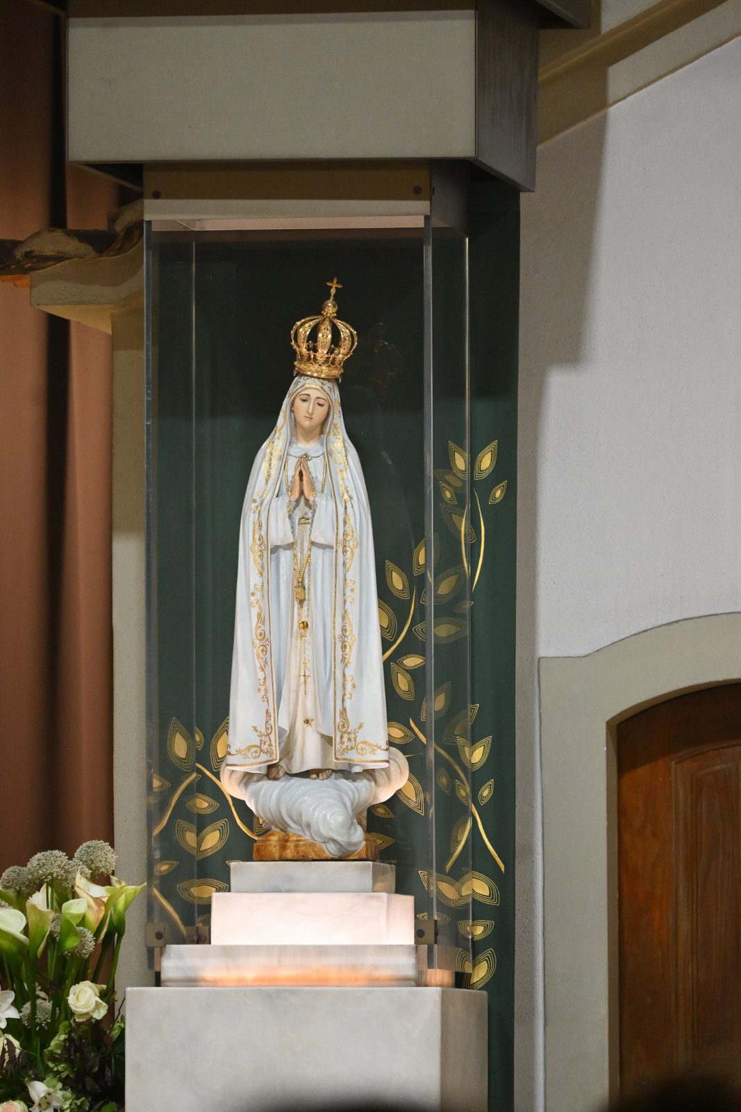Imagen de Ntra. Sra. de Fátima. Capilla de las Apariciones